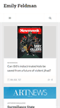 Mobile Screenshot of emilymfeldman.com